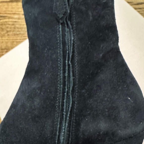 Miu miu black suede ankle booties - Picture 4 of 8